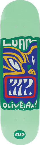 Flip Skateboards Oliveira Block Skateboard Deck - 8.13