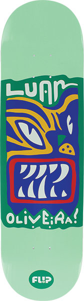 Flip Skateboards Oliveira Block Skateboard Deck - 8.13