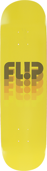 Flip Skateboards Odyssey Fade Fullnose Yellow Skateboard Deck - 8
