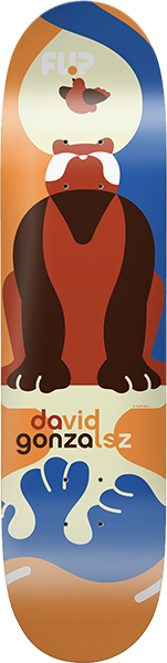 Flip Skateboards David Gonzalez Kaja Skateboard Deck - 8.0