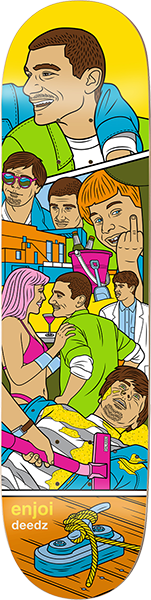 Enjoi Deck Weekend at Louies Didrik Deedz Galasso 8.0