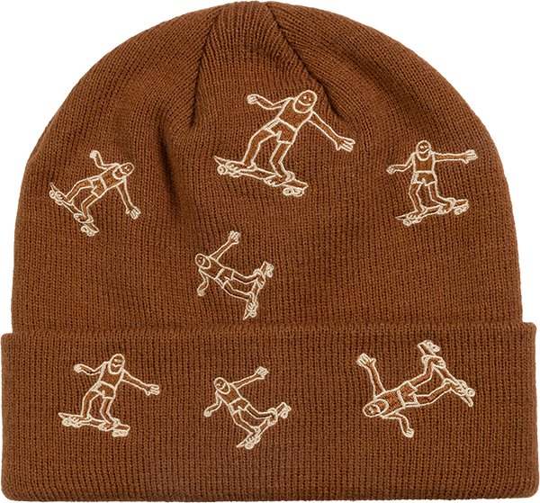 Thrasher Gonz Pattern Brown Beanie OSFA