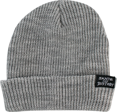 Thrasher Skate & Destroy/Skate Grey Beanie OSFA