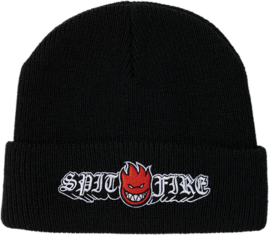 Spitfire Old E Drop Bighead Beanie Black OSFA
