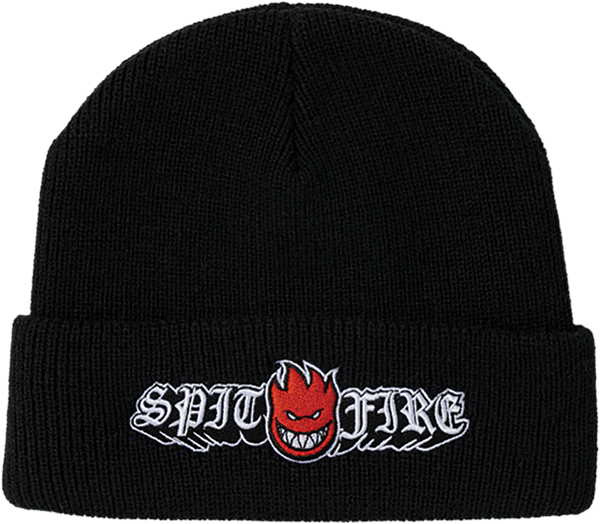 Spitfire Old E Drop Bighead Beanie Black OSFA