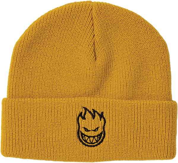 Spitfire Wheels Beanie Bighead Cuff Mustard OSFA