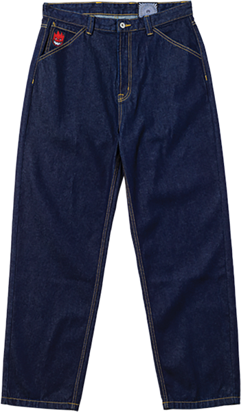 Spitfire Wheels Bighead Fill Denim Dark Wash Men's Pants