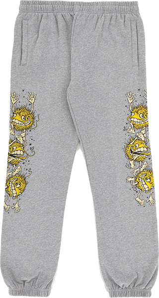 Antihero Grimple Stack Sweatpants Heather Grey