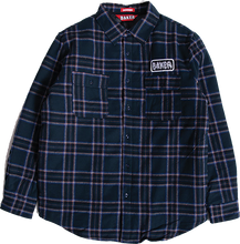 Load image into Gallery viewer, Baker Crust Flannel Jacket Blue Plaid