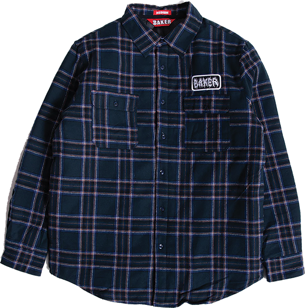 Baker Crust Flannel Jacket Blue Plaid
