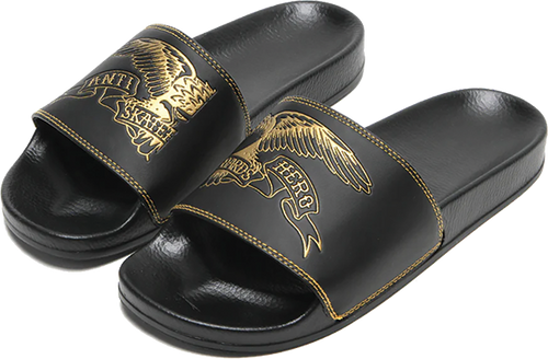 Anti-Hero Slides Basic Eagle Black/Gold