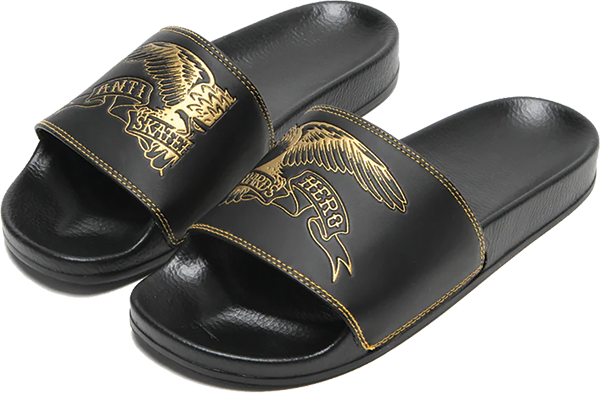 Anti-Hero Slides Basic Eagle Black/Gold