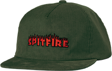 Load image into Gallery viewer, Spitfire Wheels Hat Demonseed Script Snapback Green