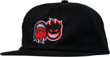 Load image into Gallery viewer, Spitfire Wheels Hat Eternal Fill Snapback Black Black