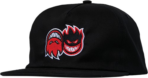 Spitfire Wheels Hat Eternal Fill Snapback Black Black