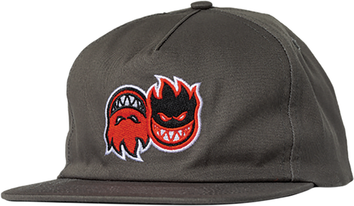 Spitfire Wheels Hat Eternal Fill Snapback Charcoal