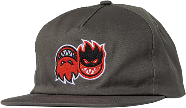 Spitfire Wheels Hat Eternal Fill Snapback Charcoal