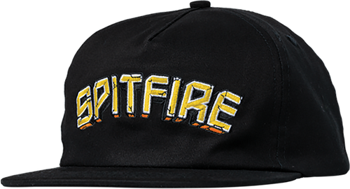 Spitfire Wheels Hat Heatwave Snapback Black