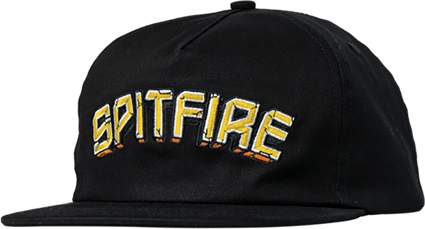 Spitfire Wheels Hat Heatwave Snapback Black