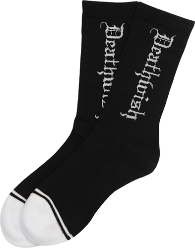 Deathwish Skateboards Sock of Death Crew Socks Black OSFA