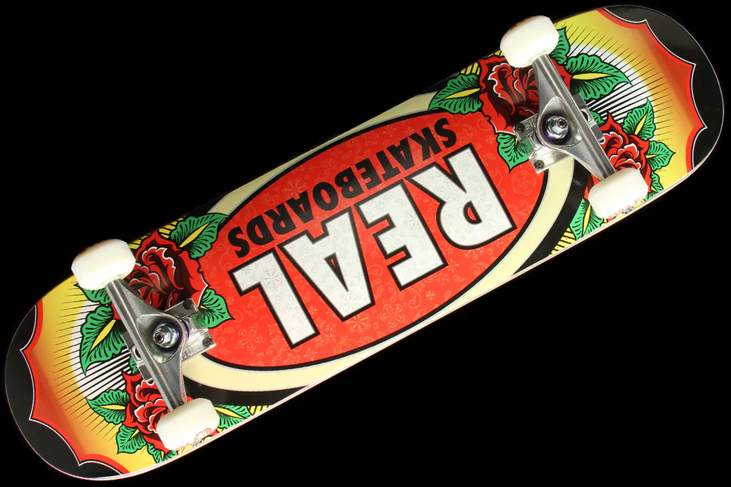 Real Skateboards Rose Oval Complete Skateboard - 8.25