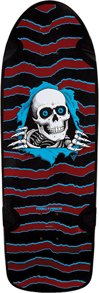 Powell Peralta OG Ripper Reissue Skateboard Deck Red Foil - 10 x 30