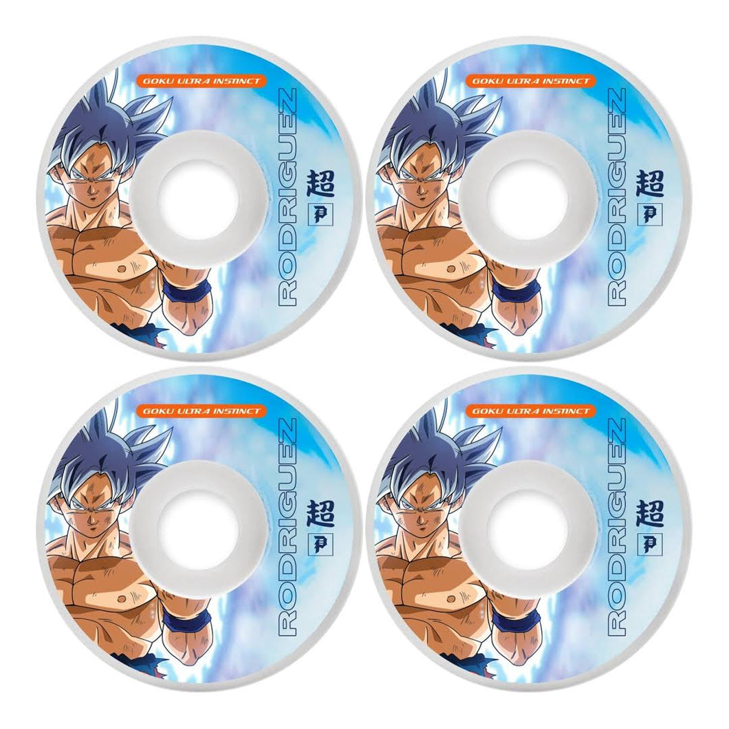 Primitive x Dragon Ball Super Ultra Instinct PRod 52mm 101a Skateboard Wheels