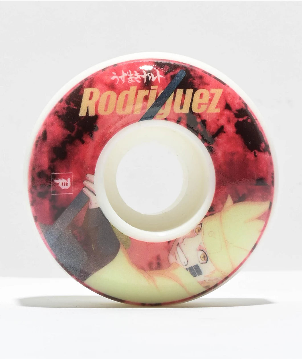 Primitive x Naruto Nine Tails 53mm 99a Red Skateboard Wheels