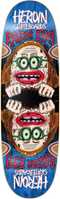 Load image into Gallery viewer, Heroin Skate Auntie Razor Egg Deck 9.75 x 32.68 Asst. Stains
