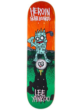 Load image into Gallery viewer, Heroin Skateboards Lee Yankou Golf Imp Deck 8.25 x 31.9 Pro Model