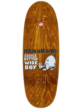 Load image into Gallery viewer, Heroin Skateboards Craig Questions Rotten Wide Boy Deck 10.75x31.3
