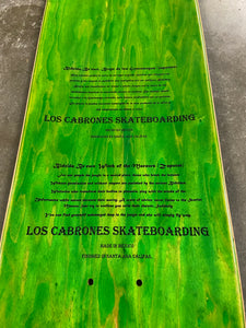 Los Cabrones Skateboarding Deck La Bruja Guacamaya 8.0"