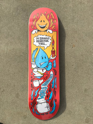 WORLD INDUSTRIES WET WILLY REGRETS DECK-8.3