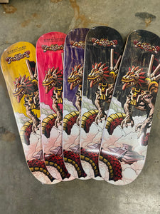 Los Cabrones Skateboarding Deck The God Quetzalcoatl 8.0"