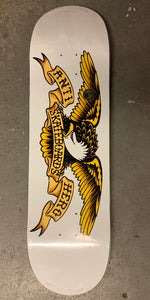 ANTIHERO Classic Eagle 8.75" Skateboard Deck White
