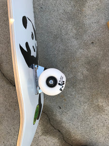 Enjoi Skateboarding Whitey Panda 7.75" Skateboard Complete White